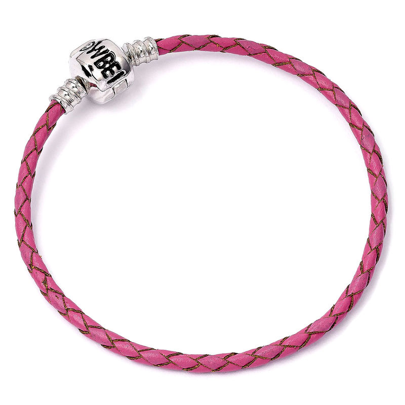 Pulsera cuero Harry Potter rosa