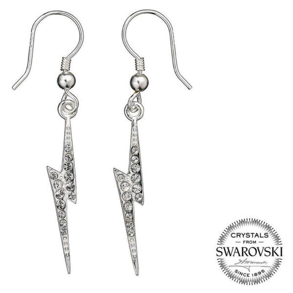 Pendientes swarovski Lightening Bolt Harry Potter
