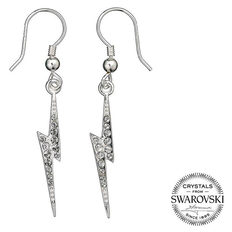 Pendientes swarovski Lightening Bolt Harry Potter