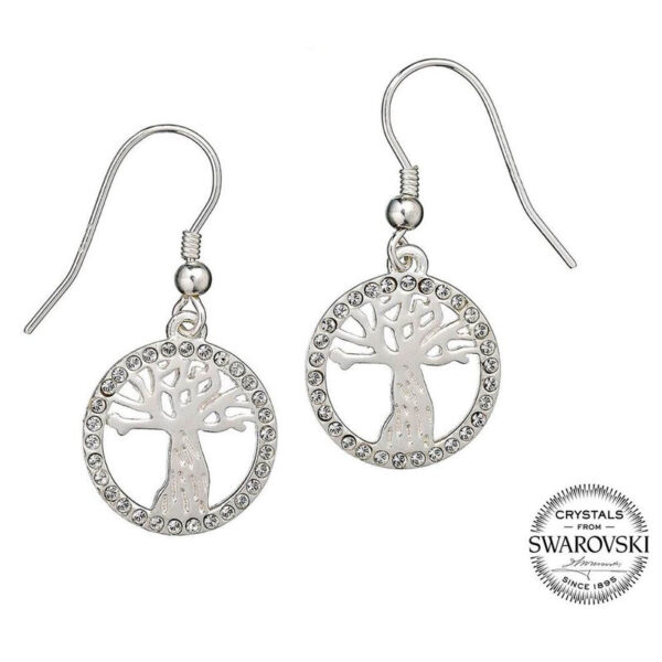 Pendientes swarovski Whooping Willow Harry Potter