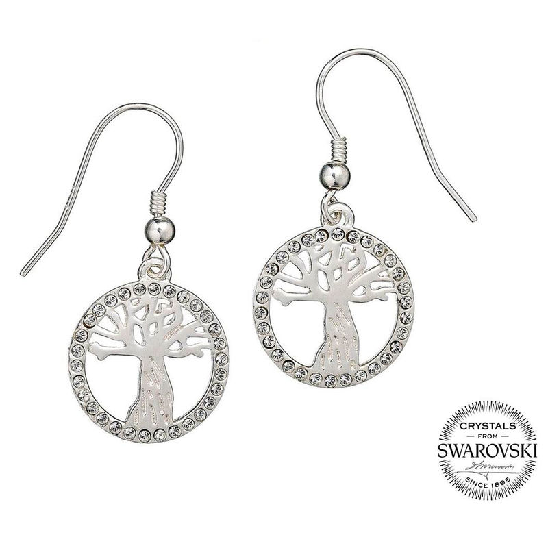 Pendientes swarovski Whooping Willow Harry Potter