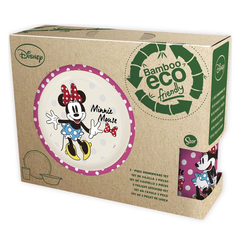 Set desayuno Minnie Disney bambu