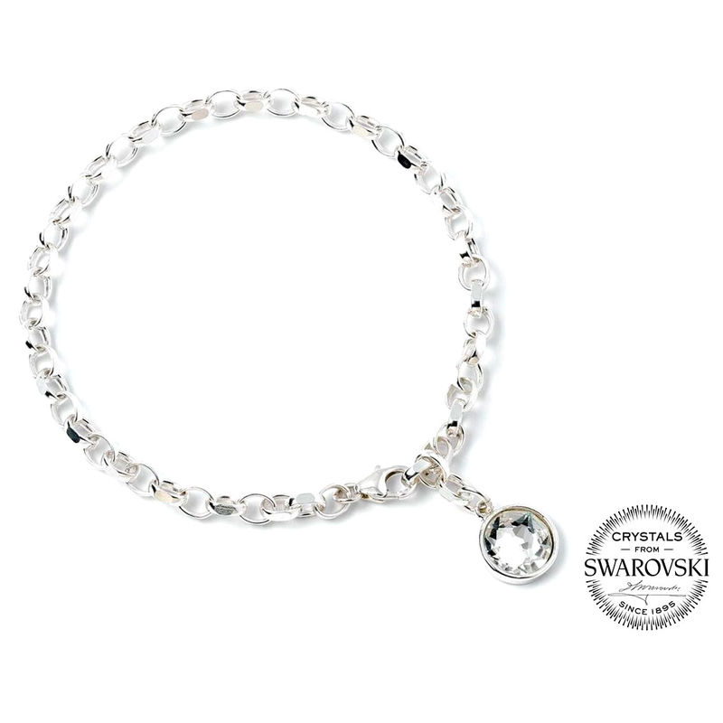 Pulsera Harry Potter plata swarovski Crystal