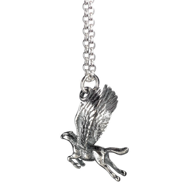 Colgante Buckbeak Harry Potter plata