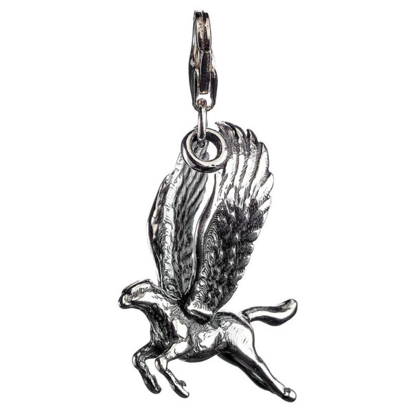 Colgante charm Buckbeak Harry Potter plata