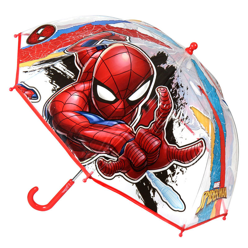 Paraguas manual burbuja Spiderman Marvel POE 45cm