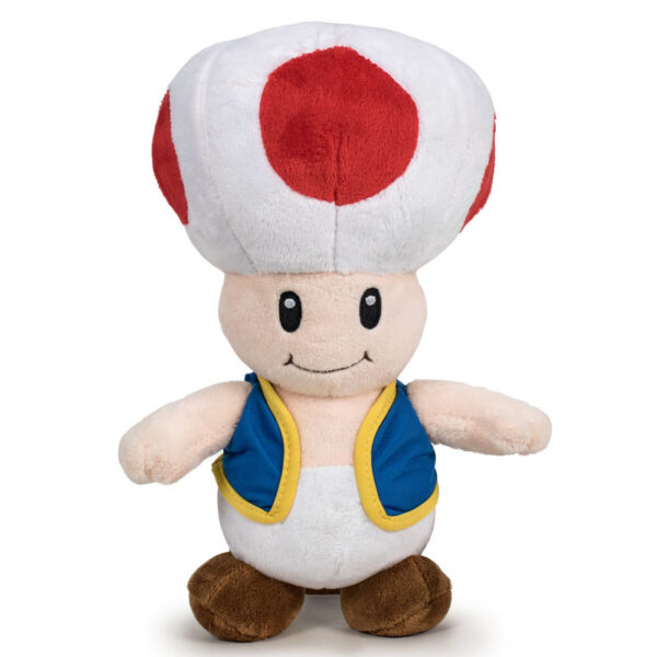 Peluche Toad Mario Bros soft 30cm