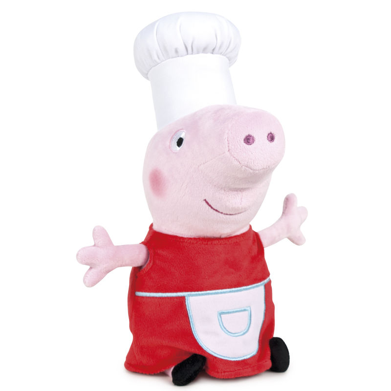 Peluche Peppa Pig Cocinera Shine & Cakes soft 45cm