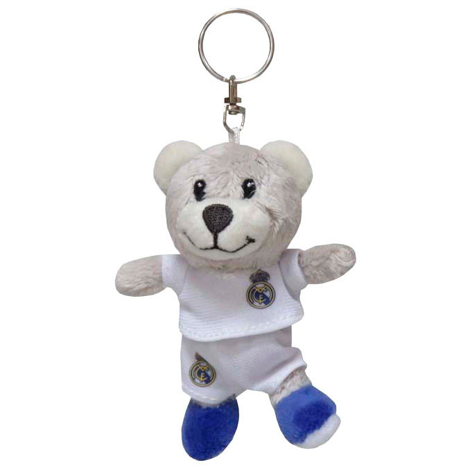 Llavero peluche Osito Real Madrid 10cm