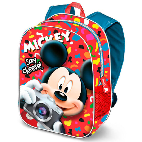 Mochila 3D Say Cheese Mickey Disney 31cm