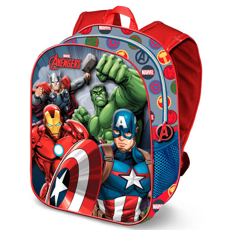 Mochila 3D Vengadores Avengers Marvel 31cm