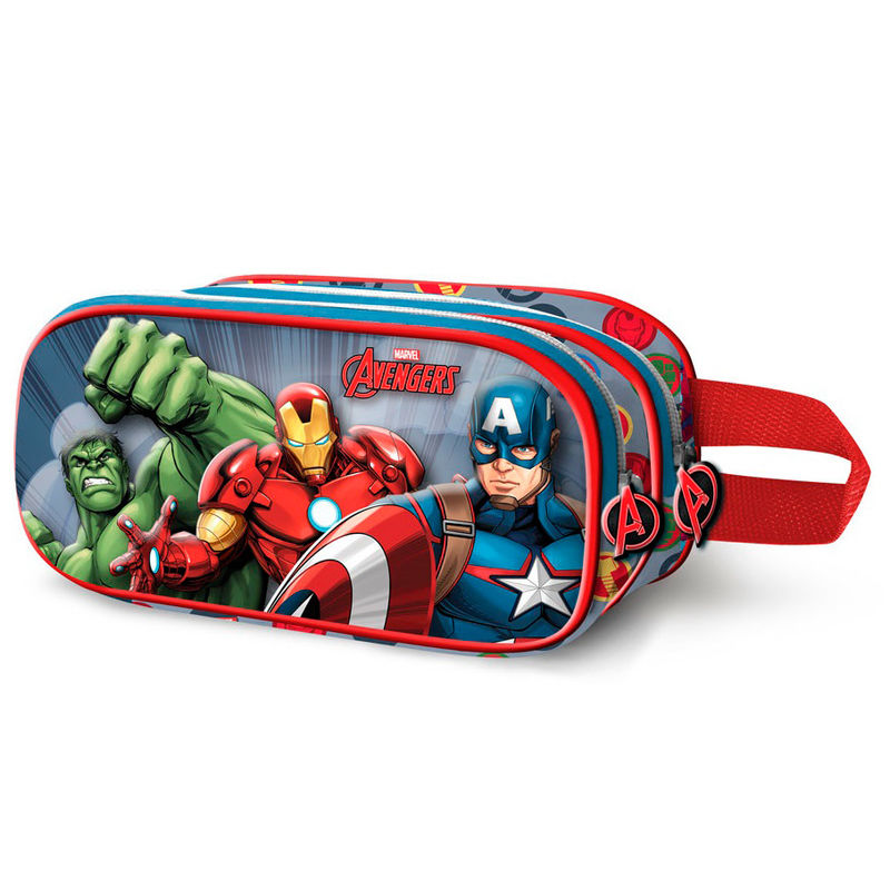 Portatodo 3D Vengadores Avengers Marvel doble