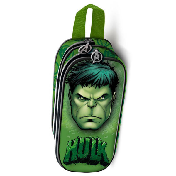 Portatodo 3D Hulk Marvel doble