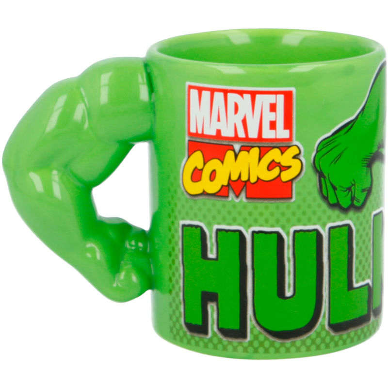 Taza 3D Brazo Hulk Marvel