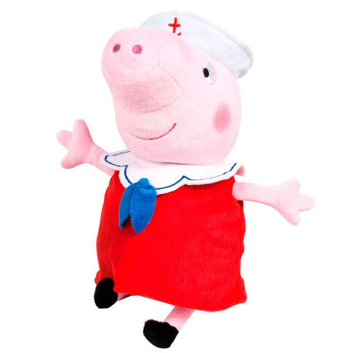 Peluche Peppa Pig Marinera 42cm