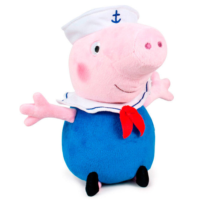 Peluche George Marinero Peppa Pig 42cm