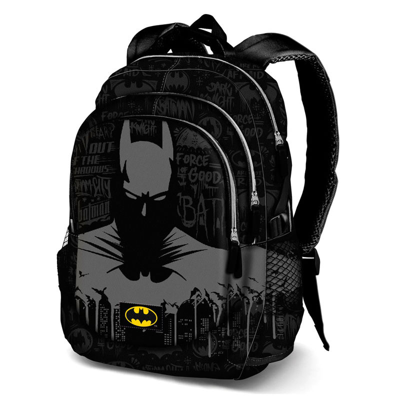 Mochila Batman Gotham DC Comics adaptable 44cm