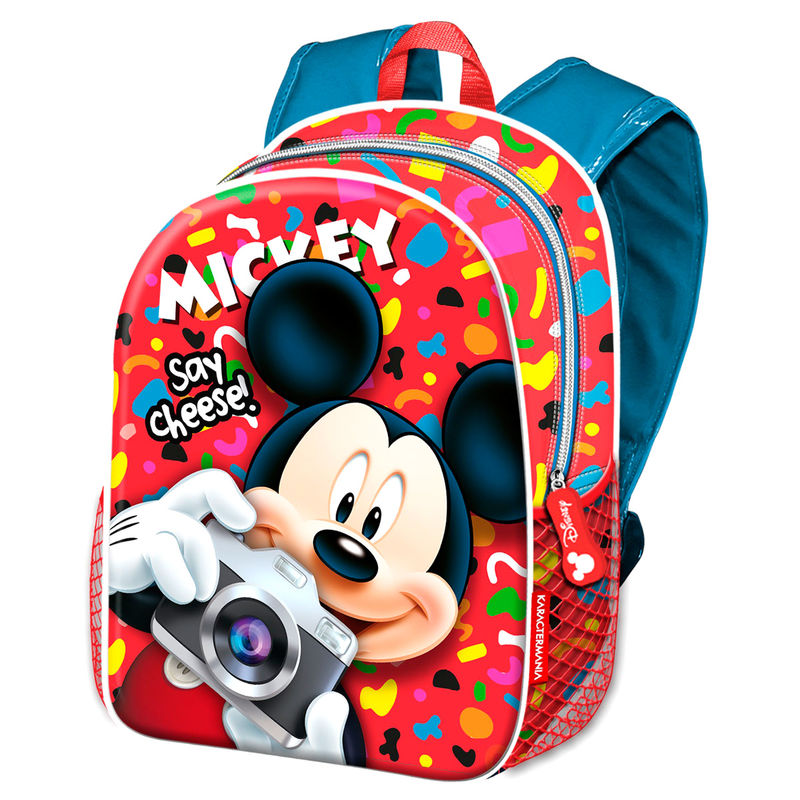 Mochila Mickey Disney Say Cheese 40cm