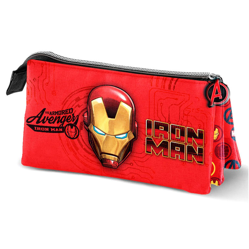 Portatodo Iron Man Marvel triple