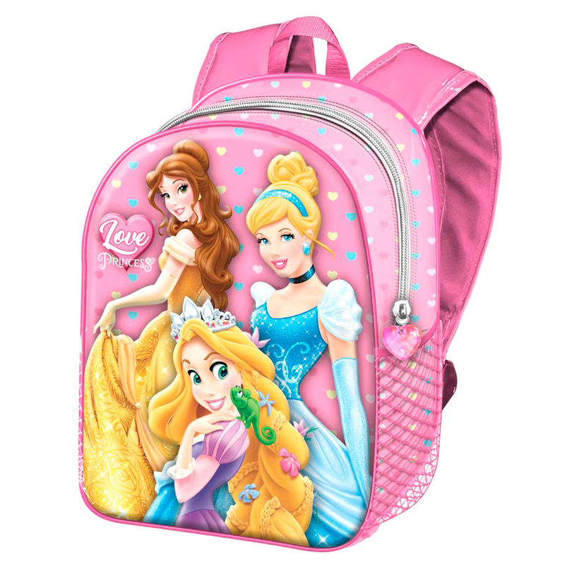 Mochila 3D Princesas Disney 31cm