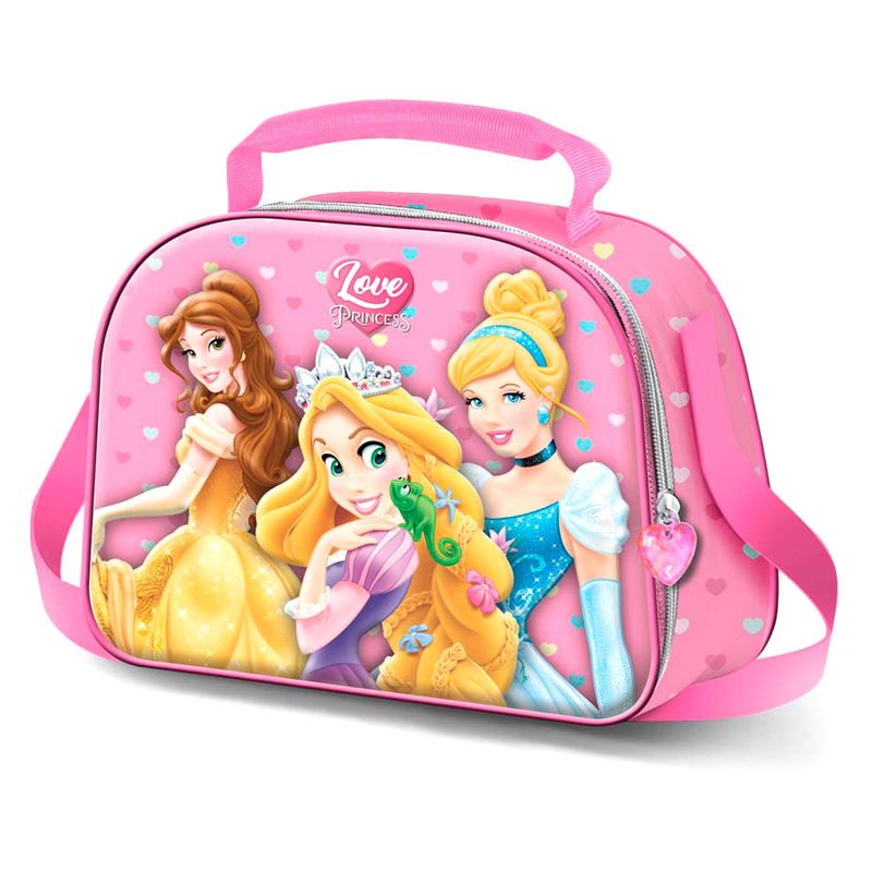 Bolsa portameriendas 3D Princesas Disney