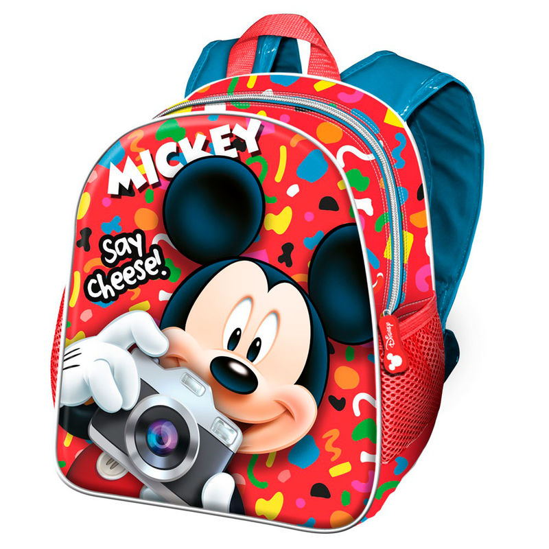 Mochila Mickey Disney Say Cheese 30cm