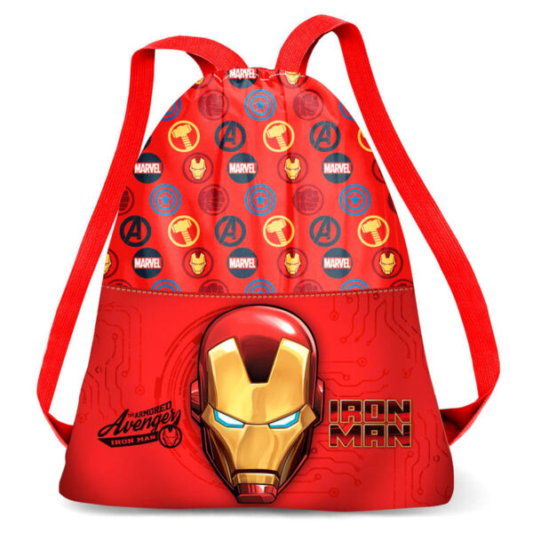 Saco Iron Man Marvel 34cm