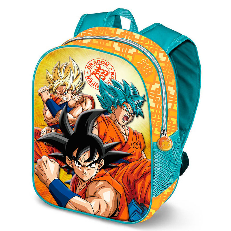 Mochila 3D Dragon Ball Sayan 31cm