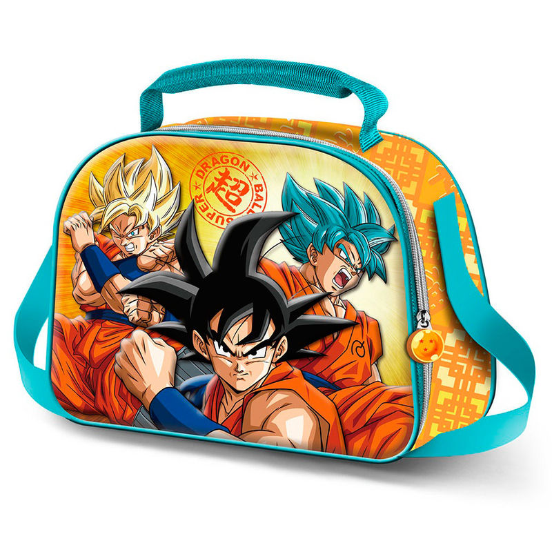 Bolsa portameriendas 3D Dragon Ball Sayan