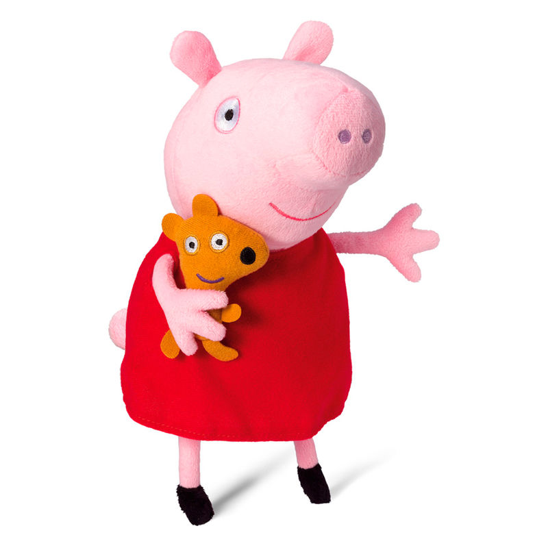 Peluche Peppa Pig con voz 31cm