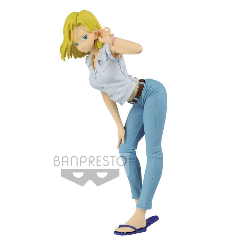 Figura Android 18 Glitter & Glamours Dragon Ball Z B
