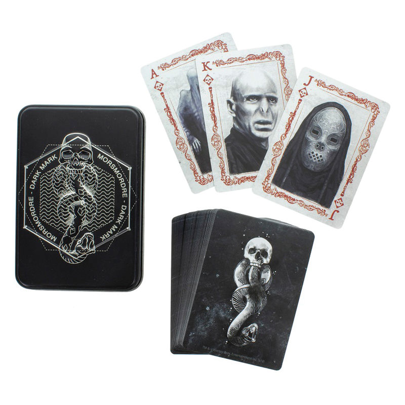 Baraja cartas Mortifagos Harry Potter