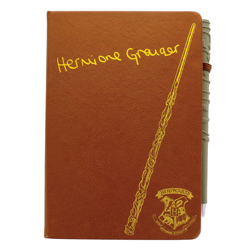 Libreta con boligrafo varita Hermione Granger