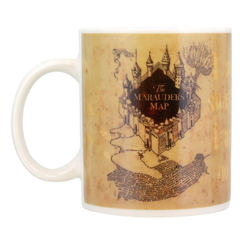 Taza termica Mapa Merodeadores Harry Potter
