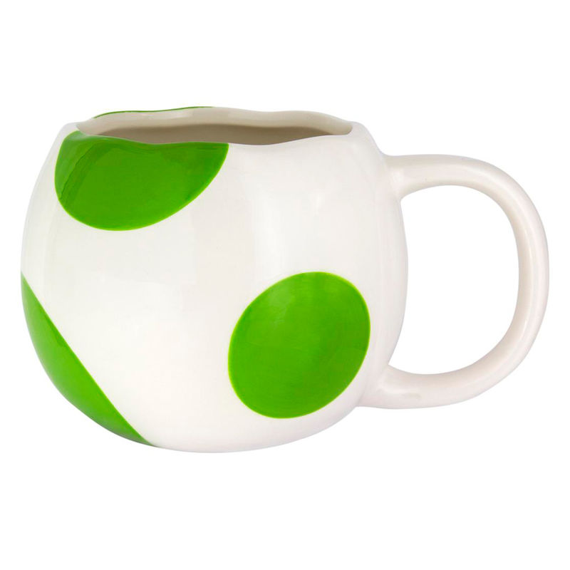 Taza 3D huevo Yoshi Super Mario Nintendo