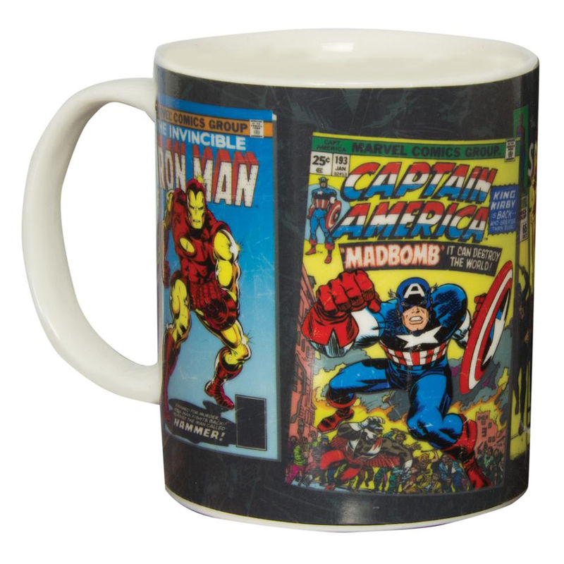Taza termica Portadas Marvel