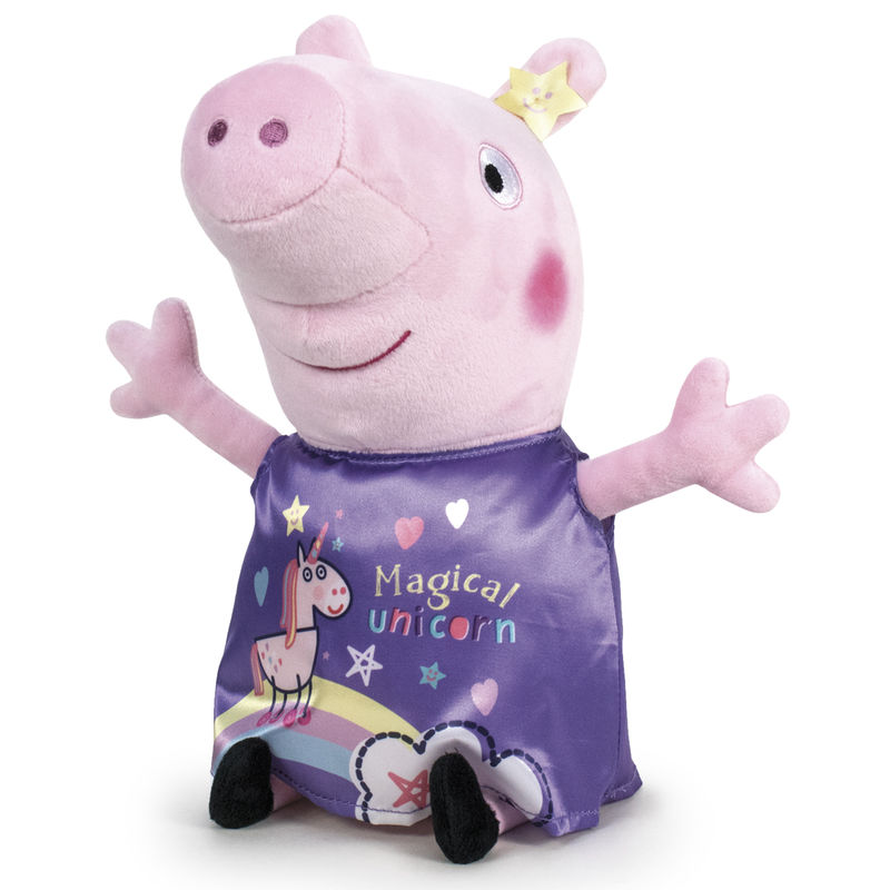 Peluche Peppa Pig Its Magic Violeta 72cm