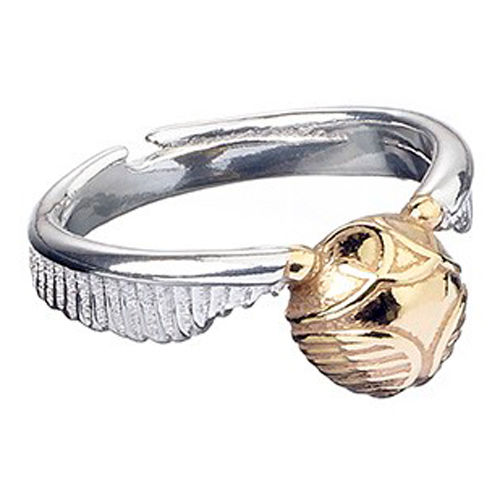 Anillo Snitch Dorada Harry Potter acero