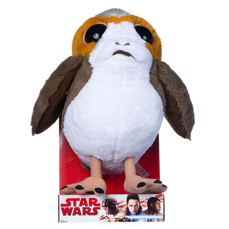 Peluche Porg Star Wars supersoft 25cm