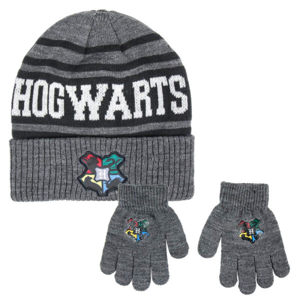 Conjunto gorro guantes Harry Potter