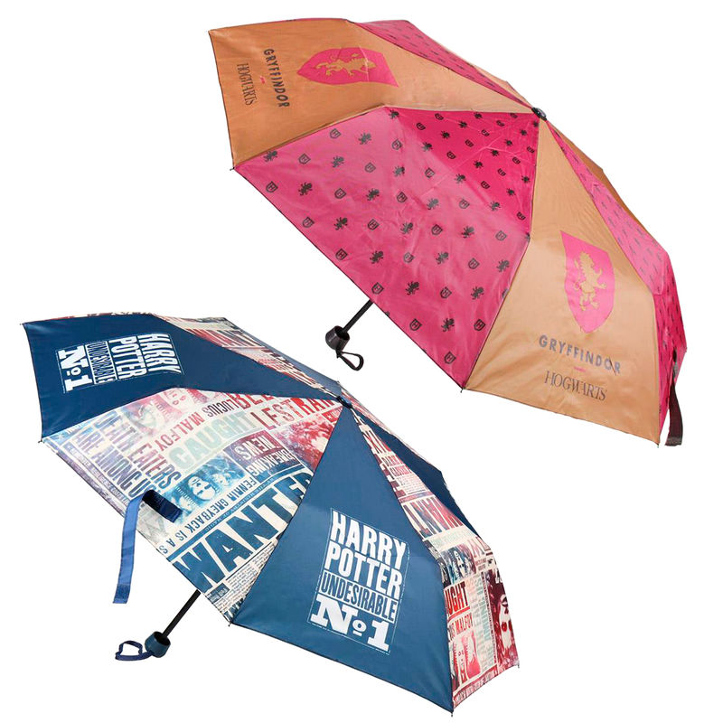 Paraguas manual plegable Harry Potter 50cm surtido