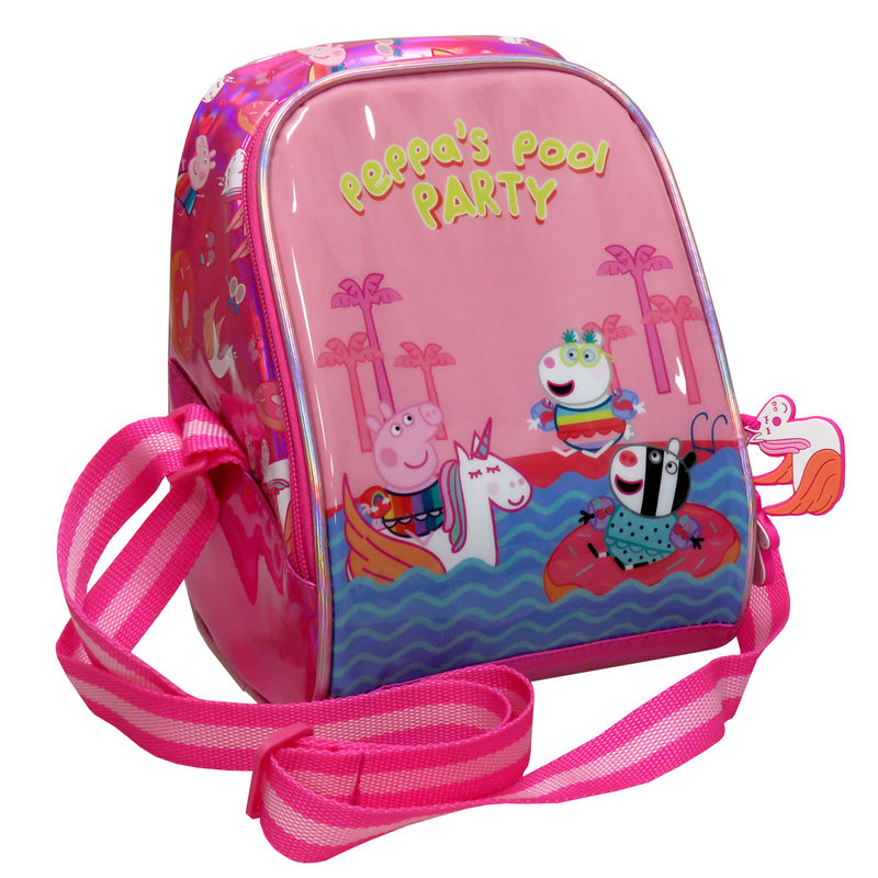 Bolsa portameriendas Peppa Pig Pool Party isotermica