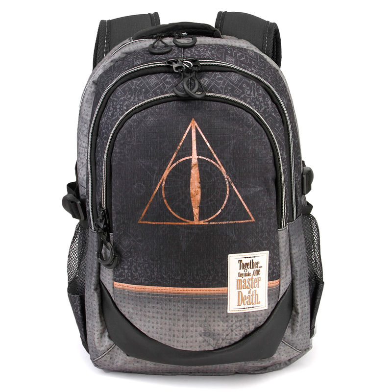 Mochila Harry Potter Deathly Hallows Black 44cm