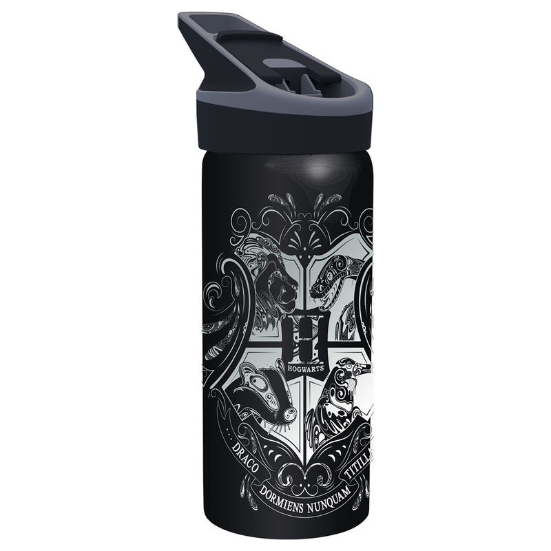 Cantimplora aluminio Hogwarts Harry Potter premium