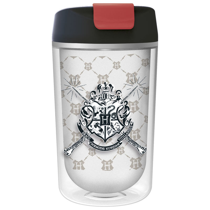 Vaso cafe Hogwarts Harry Potter doble pared