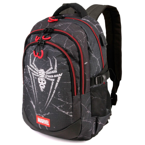 Mochila Spiderman Marvel adaptable 44cm