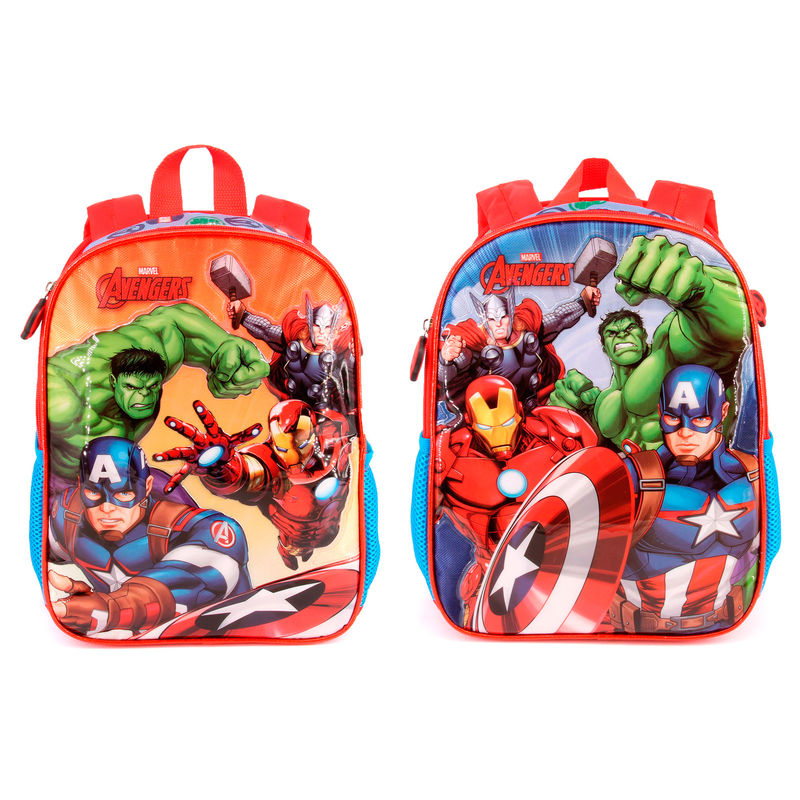 Mochila reversible Vengadores Avengers Marvel 32cm