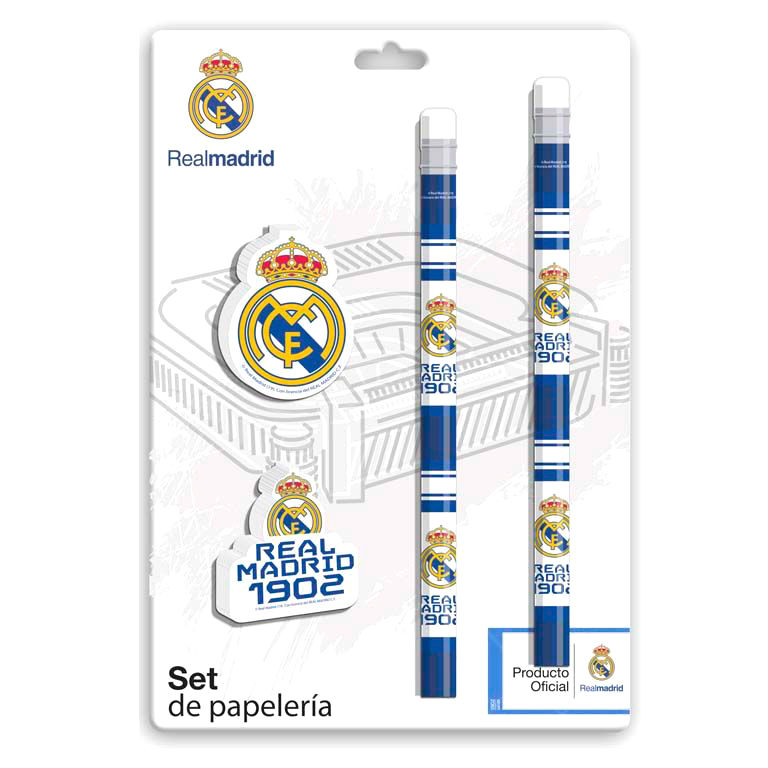 Set papeleria Real Madrid