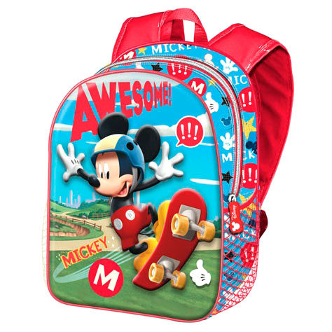 Mochila 3D Mickey Skater Disney 31cm