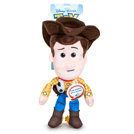 Ingles Peluche Woody Toy Story 4 Disney Pixar 30cm sonido